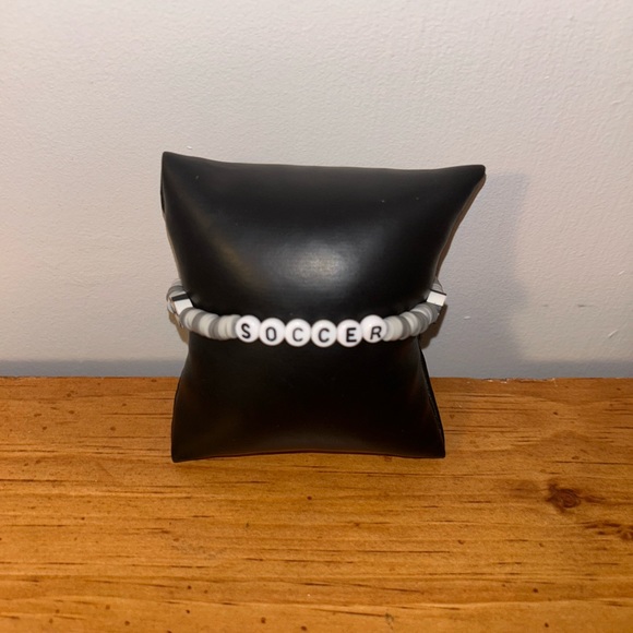 Soccer (Sports) Heishi Bracelet - Picture 1 of 10